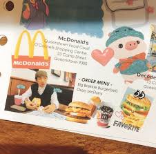 Additionally, bts and mcdonald's have come together on a range of merch available on the weverse shop app. This Is From The Mcdonald S Kim Taehyung Bts V Facebook