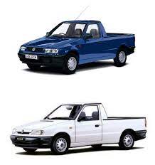 Volkswagen Caddy Top Skoda Felicia Pickup Bottom Carros Pequenos Auto Carros