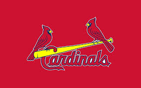 Birds On The Bat Logo Birds On A Bat Red St Louis Cardinals Baseball St Louis Cardinals Cardinals Wallpaper