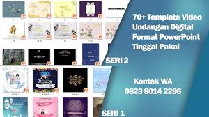 Free undangan digital ppt download template undangan digital powerpoint templatekita com. 70 Download Template Undangan Digital Format Powerpoint Kumpulan Tutorial