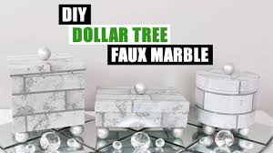 Dollar Tree Diy Faux Marble Decor Boxes Glam Home Decor Youtube Dollar Tree Diy Decorative Boxes Marble Decor