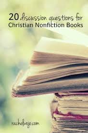 20 Discussion Questions For Christian Nonfiction Books This Or That Questions Nonfiction Nonfiction Books