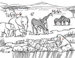 Genevieve plays with farm animals and wooden marble maze! Giraffe And Elephant Coloring Page