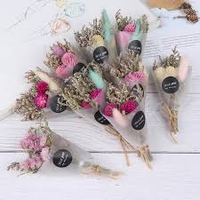 Set of 3 budvases with mix of fresh and dry boho style flowers already arranged. 1pc Wedding Decoration Bouquet Artificial Accessories Dried Flowers Dry Flower Valentine S Day Buy From 1 On Joom E Commerce Platform