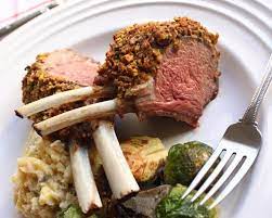 Barnsley chops are large, double chops that make a generous meal for one. Food Wishes Video Recipes Pistachio Crusted Rack Of Lamb You Ll Go Nuts For This Beautiful Rack