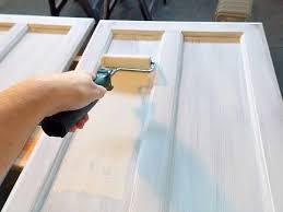 Instead of living with brush lines, try a different. Remodelaholic How To Paint Cabinet Doors