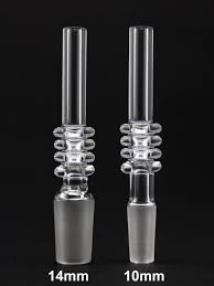 One hour is the minimum time to soak in the solution. Quartz Tip For Honey Straw 10mm 14mm Quartz Quartz Nail Glass Straws