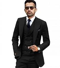 Mens asian groom traditional ivory silk sherwani with diamante complete with matching trousers size: Jy Men S Fashion 3 Pieces Men Suits Wedding Suits For Men Groom Tuxedos Buy Online In India At Desertcart In Productid 90950082