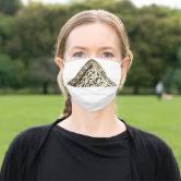 Muslim Religion Allahu Akbar Allah Beliver Black Cotton Face Mask