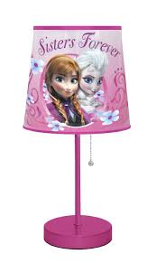 Amazon Com Disney Frozen Pink Table Lamp Furniture Decor Pink Table Lamp Frozen Lamp Frozen Room