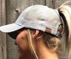 2017 Hot Sell Women Ponytail Baseball Hat Fashion Girl Softball Hats Back Hole Pony Tail Drop Shipping Cheap Beanie Skull Caps Sun Hat From Angel Hom 4 53 Dhgate Com