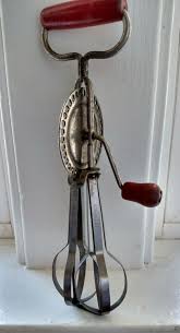 Vintage 13 long with brown painted wooden handle and metal whippers, it can plunge to a smaller size to activate the beaters(when placed on a. Pin On From My Etsy Shop