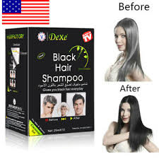 Best overall temporary hair color: Dexe Permanent Black Hair Shampoo 5 Minutes Instant Dye Maintain For Men Women Ebay