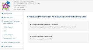 Syarat kemasukan ipg terkini, syarat kelayakan apply institut pendidikan guru malaysia 2021 untuk sekolah menengah, pelajar perlu memohon ijazah sarjana muda pendidikan di universiti berikut adalah syarat dan kelayakan asas beserta syarat pengkhususan kemasukan ke ipg ambilan. E Panduan Semakan Syarat Kemasukan Upu Online Ua