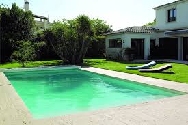 Piscine Rectangulaire Liner Sable Piscine Rectangulaire Piscine Idees Jardin