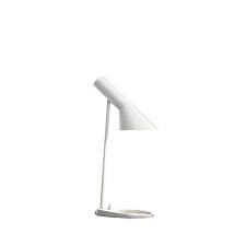 The aj table lamp from louis poulsen is an iconic piece accentuated by its pleasing tapered forms and its sleek profile. Buy The Louis Poulsen Aj Table Lamp Mini Questo Design