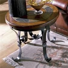 Riverside Furniture Stone Forge Round Side Table Good Furniture End Tables Riverside Furniture Side Table