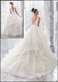 Elegant Organza V Neck Neckline Ball Gown Wedding Dresses With Ruffles Ruffle Wedding Dress Ball Gowns Wedding Ball Gown Wedding Dress