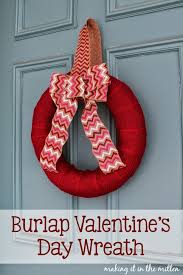 😉 the problem is that i have no valentine's day wreath, nor do i have valentine's day decorations. Diy Valentine Wreath Ideas