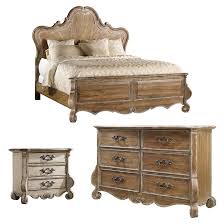 The nested scroll tables feature the recurring scroll motif and a rustic, raw wood look finish emulating the feel of an antique barn door. Hooker Furniture Chatelet Standard Configurable Bedroom Set Reviews Perigold
