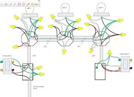 The wiring method will depend on whether your power goes to the switch first or the. Wiring Diagram For 3 Way Light Switch 3 Way Switch Wiring Light Switch Wiring Three Way Switch