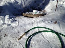 You may then plug the tape in and allow it to warm the pipe. Thaw Frozen Septic Line Cabin Diy