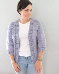 The airy structure of sublime's delightful yarn phoebe is complemented by the moss stitch used in this pattern, adding texture and comfort to a simple knit. Shores Cardigan Free Knitting Pattern Ashley Lillis