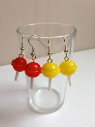 Boucle D Oreilles Ptites Sucettes En Pate Fimo Boucles D Oreilles En Argile Polymere Bijoux Fimo Miniatures En Argile Polymere