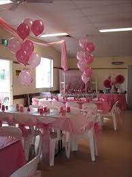 Room Set Up For Pink Baby Shower Baby Shower Candy Table Baby Shower Themes Baby Shower Candy