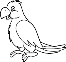Printable Funny Parrot Coloring Pages Free Coloring Sheets Bird Coloring Pages Animal Coloring Books Cartoon Birds