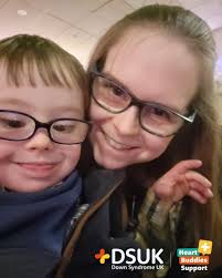 As it's #ValentinesDay and #HeartMonth we're hearing from parents who have  benefitted from our #HeartBuddies scheme. (Make sure you check out our  Instagram account for different stories @positive_about_down_syndrome)  🧡Our Heart Buddies were