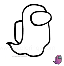 To print the coloring page: Among Us Ghost Coloring Pages In 2021 Coloring Pages Printable Coloring Pages Coloring Book Pages