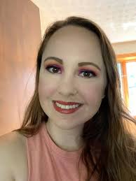 Lipstick pink. Hard to capture the beauty of this one.