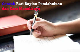 6 Contoh Esai Bagian Pendahuluan Dan Cara Menulisnya Penelitianilmiah Com