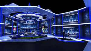Rcti Uefa Champion League 2018 2019 Virtual Set On Behance Tv Set Design Settings Uefa Champions League