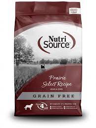 Nutrisource Grain Free Prairie Select Dry Dog Food Petflow
