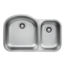 Bellucci 33 drop in single basin granite composite kitchen sink with basket strainer, cutting board, and drain board. Ukinox 31 5 In Double Bowl 70 30 Split Undermount Stainless Steel Kitchen Sink Uk10045 The Home Depot