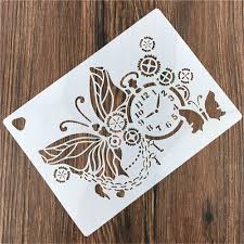 I have lots of them; Scrapbook Butterfly Brass Stencil Template Card Making New Embossing