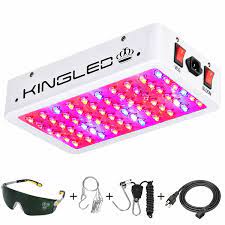King plus 600w double chips led grow light full spectrum with uv and ir for greenhouse and indoor plant flowering growing $159.00 $129.90. King Plus 600w Led Grow Light King Led Lights