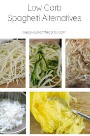 Here Are Some Low Carb Spaghetti And Noodle Alternatives For When You Re Craving Pasta But Want To Stay Healthy Includes Best Low Carb Recipes Low Carb Carbs