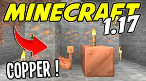 You can now feel like an ancient soldier with a copper sword, striking down skeletons and spiders just for the fun of it. Minecraft 1 17 Copper Ore Ingots Blocks And More Minecraft 1 17 Snapshot 20w45a Youtube