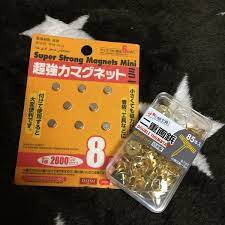 壁を傷つけないで見せる収納も 100均の 強力マグネット 活用法まとめ 百均 diy メモ マグネット