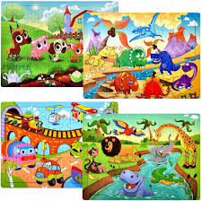 They feature fun puzzles of all types that'll keep you entertained. Amazon Com Puzzles For Kids Ages 4 8 Year Old 60 Piece Colorful Wooden Puzzles For Toddler Children Learning Educational Puzzles Toys For Boys And Girls 4 Puzzles Toys Games