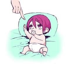 Cute Rin Baby Free Iwatobi Swim Club Rin Matsuoka Rin Free Iwatobi Matsuoka