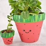 Sweet as Summer: Watermelon Planters (Teens Only)