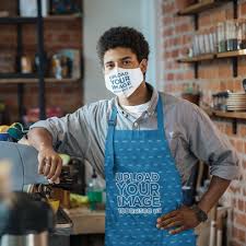 Download Waiter Barista Mockup Generator Try 15k Mockups For Free Placeit