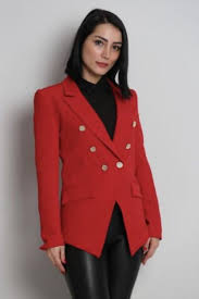 جاكيت رسمي بأزرار ذهبية formal jacket fashion shopping