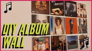 8 x 8 inch small diy scrapbook photo album with cover photo 80 pages hardcover craft paper photo album for guest book, anniversary, valentines day gifts (gray, 8 x 8 inch) 4.7 out of 5 stars. Diy Wall Art Album Decor Easy No Nails Or Hardware Youtube