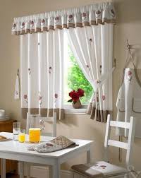 While the stitching is quite plain, without any different design, it does look quite good, especially over a black counter. Decorating Ideas Kitchen Curtains Brainly