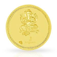 2 Gm Lucky Ganesha Gold Coin Gold Rate Gold Coin Price Buy Gold Jewelry